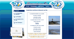 Desktop Screenshot of coop-maritime-beauvoir.fr